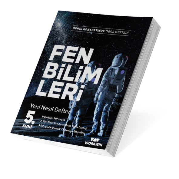 Workwin 5. Sınıf Fen Bilimleri Yeni Nesil Defter