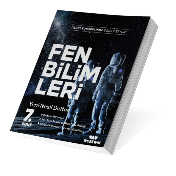Workwin 7. Sınıf Fen Bilimleri Yeni Nesil Defter