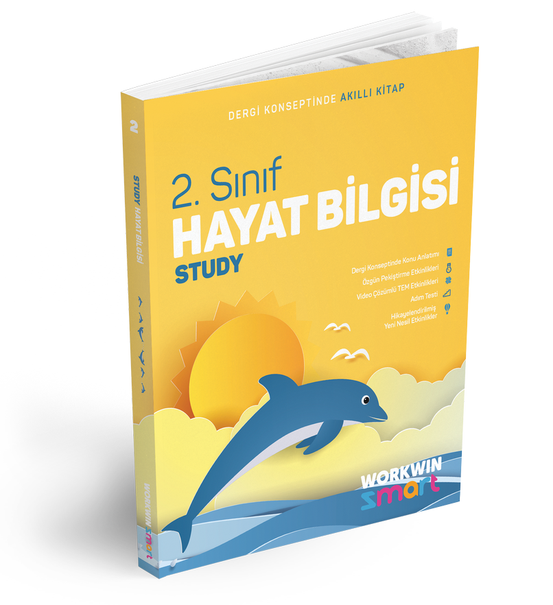 Workwin Smart 2. Sınıf Hayat Bilgisi Study Ders Kitabı