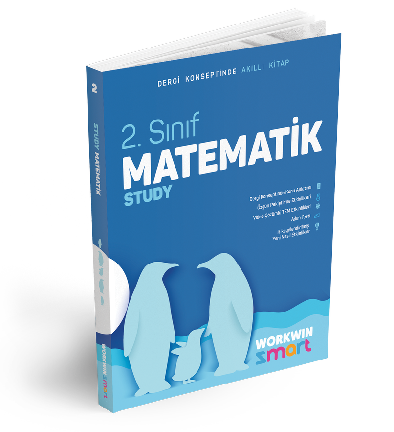 Workwin Smart 2. Sınıf Matematik Study Ders Kitabı