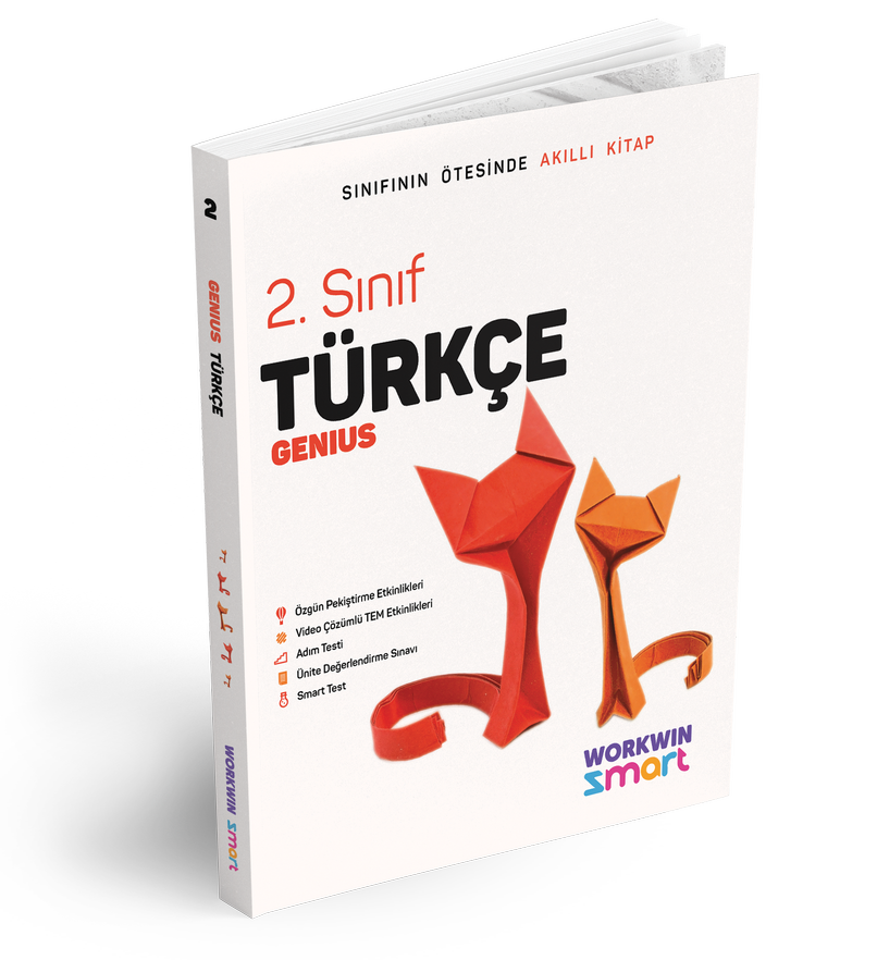 Workwin Smart 2. Sınıf Türkçe Genius Etkinlik Kitabı