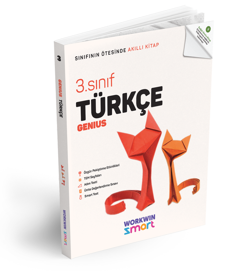 Workwin Smart 3. Sınıf Türkçe Genius Etkinlik Kitabı