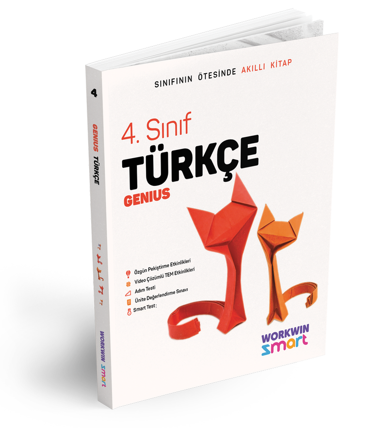 Workwin Smart 4. Sınıf Türkçe Genius Etkinlik Kitabı